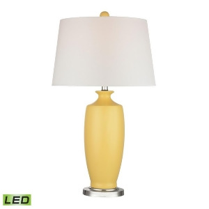 Dimond Lighting Halisham Sunshine Table Lamp in Sunshine Yellow D2505-led - All