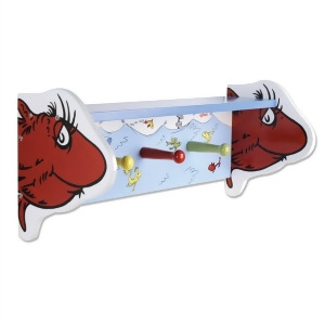 Trend Lab Dr. Seuss One Fish Two Fish Shelf With Pegs 30162 - All
