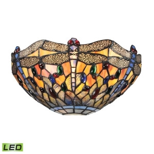 Elk Lighting Dragonfly Collection 1 Light Sconce Dark Bronze- 72077-1-Led - All