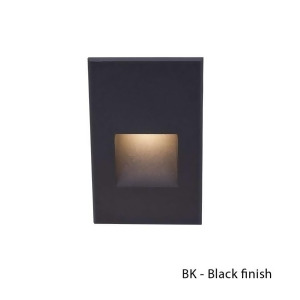Wac Lighting LEDme Vertical Step and Wall Light Black Wl-led200-c-bk - All