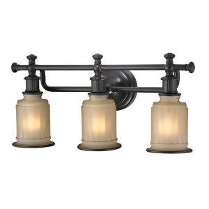 Elk Lighting Acadia Collection 3 Light Bath in Oil Rubbed Bronze 52012-3 - All