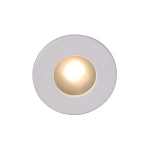 Wac Lighting LEDme Full Round Step and Wall Light White Wl-led310-c-wt - All