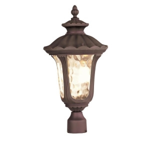Livex Lighting Oxford Outdoor Post Head in Imperial Bronze 7659-58 - All