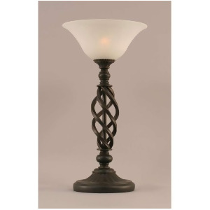 Toltec Lighting Elegante Table Lamp 10' White Marble Glass 63-Dg-515 - All