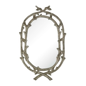 Sterling Industries Brampton-Silver Leaf Wrapped Branch Mirror 114-21 - All