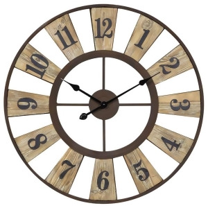 Cooper Classics Minden Clock Rustic Bronze 40145 - All