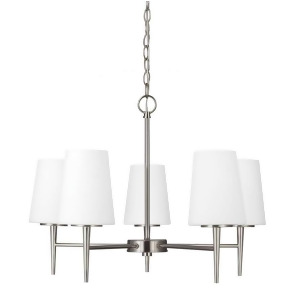 Sea Gull Lighting Driscoll Chandeliers Brushed Nickel 3140405-962 - All