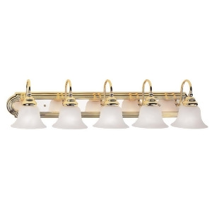 Livex Lighting Belmont Bath Light in Polished Brass Chrome 1005-25 - All