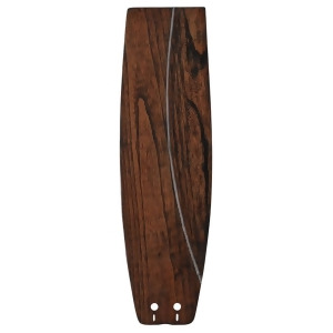 Fanimation 22 Soft Rounded Carved Wood Blade Walnut B5330wa - All