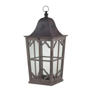 Sterling Industries High Green-Large Wooden Lantern 137-001 - All