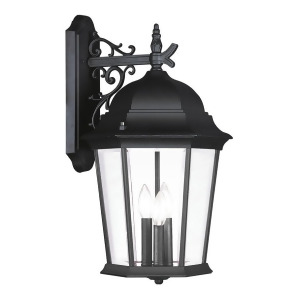 Livex Lighting Hamilton Outdoor Wall Lantern in Black 7565-04 - All