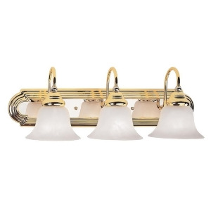 Livex Lighting Belmont Bath Light in Polished Brass Chrome 1003-25 - All