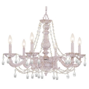 Crystorama Sutton 6 Light Crystal Spectra Crystal Chandelier 5026-Aw-cl-s - All