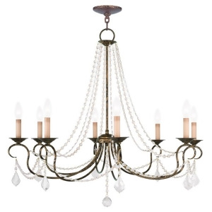 Livex Lighting Pennington Chandelier in Venetian Golden Bronze 6518-71 - All