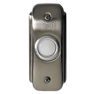 Craftmade Builder Recessed Stepped Rectangle Doorbell Pewter Br2-pw - All