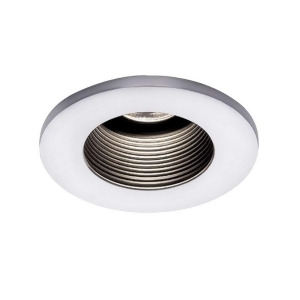 Wac Lighting Recessed Low Voltage Trim Step Baffle White/White Hr-d324-wt-wt - All