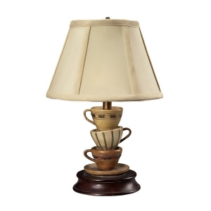 Sterling Ind. Stacked Tea Cups Accent Lamp Jai 93-10013 - All
