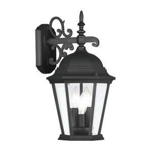 Livex Lighting Hamilton Outdoor Wall Lantern in Black 7560-04 - All