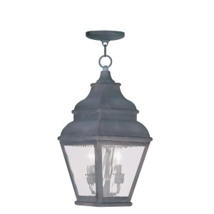 Livex Lighting Exeter Outdoor Chain Hang in Charcoal 2604-61 - All