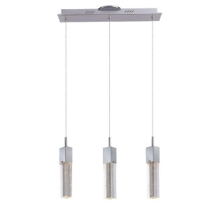 Et2 Lighting Fizz Iii 3 Light Led Pendant Polished Chrome E22763-89pc - All