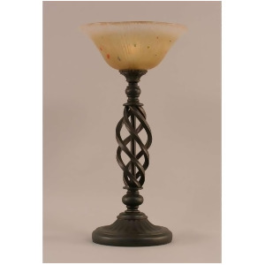 Toltec Lighting Elegante Table Lamp 10' Amber Crystal Glass 63-Dg-730 - All