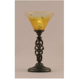 Toltec Lighting Elegante Table Lamp 7' Gold Champagne Crystal Glass 61-Dg-770 - All