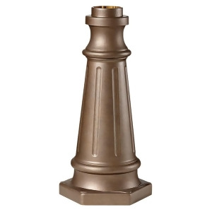 Feiss Outdoor Accessory in Corinthian Bronze Postbase Cb - All