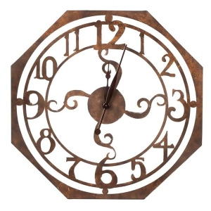 Cooper Classics Ruhard Clock Rustic Bronze 40332 - All