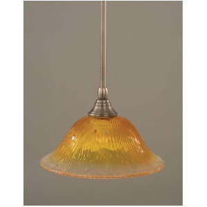 Toltec Lighting Stem Mini Pendant 10' Gold Champagne Crystal Glass 23-Bn-773 - All