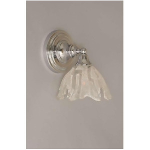 Toltec Lighting Wall Sconce Chrome Finish 7' Italian Ice Glass 40-Ch-759 - All