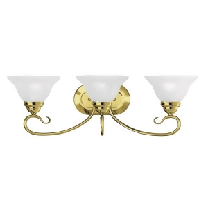 Livex Lighting Coronado Bath Light in Polished Brass 6103-02 - All