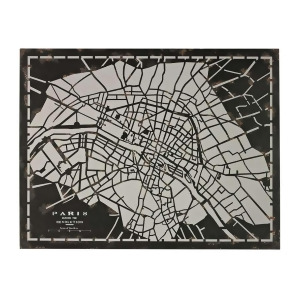 Sterling Industries City Map-Laser Cut Map of Paris Circa 1790 51-10117 - All
