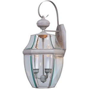 Maxim South Park 3-Light Outdoor Wall Lantern Burnished 4192Clbu - All