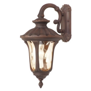 Livex Lighting Oxford Outdoor Wall Lantern in Imperial Bronze 7653-58 - All