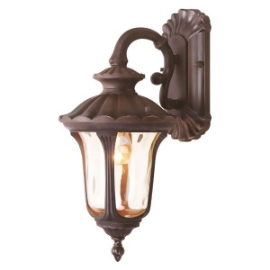 Livex Lighting Oxford Outdoor Wall Lantern in Imperial Bronze 7651-58 - All