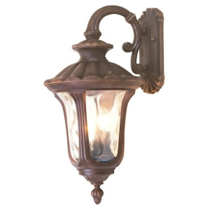 Livex Lighting Oxford Outdoor Wall Lantern in Imperial Bronze 7657-58 - All