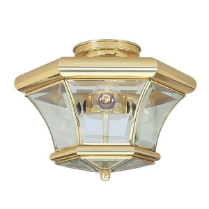 Livex Lighting Monterey Ceiling Mount in Polished Brass 4083-02 - All