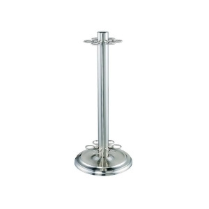 Z-lite Players Billiard Cue Stand Brushed Nickel Csbn - All