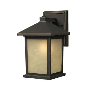 Z-lite Holbrook Outdoor Wall Lt 9.125x8x14 Oil Bronze Tinted Seed 507M-orb - All