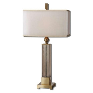 Uttermost Caecilia Amber Glass Table Lamp 26583-1 - All