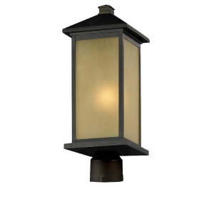 Z-lite Vienna Outdoor Post Lt 9.5x23.5 Oil Bronze Tinted Seed 548Phb-orb-r - All