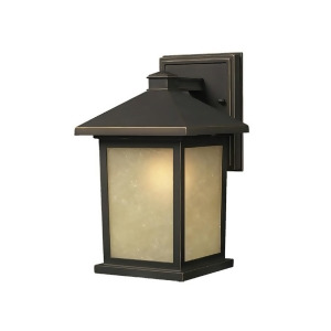 Z-lite Holbrook Outdoor Wall Lt 7.125x6x10.5 Bronze Tinted Seed 507S-orb - All