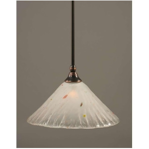 Toltec Lighting Stem Mini Pendant 12 Frosted Crystal Glass 23-Bc-701 - All