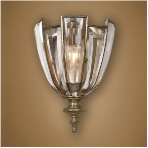 Uttermost Vicentina 1 Light Crystal Wall Sconce 22494 - All
