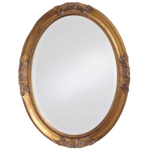 Howard Elliott Queen Ann Antique Gold Mirror 4014 - All