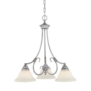 Millennium Lighting Fulton Chandelier Rubbed Silver 1373-Rs - All