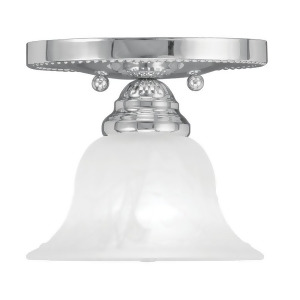 Livex Lighting Edgemont Ceiling Mount in Chrome 1530-05 - All