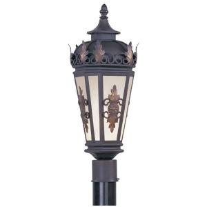 Livex Lighting Berkshire Outdoor Post Head in Bronze 2194-07 - All