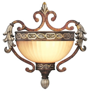 Livex Lighting Seville Wall Sconce Palacial Bronze Gilded Accents 8540-64 - All