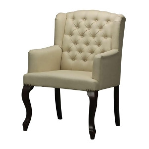 Sterling Industries Linen Tufted Arm Chair 133-007 - All